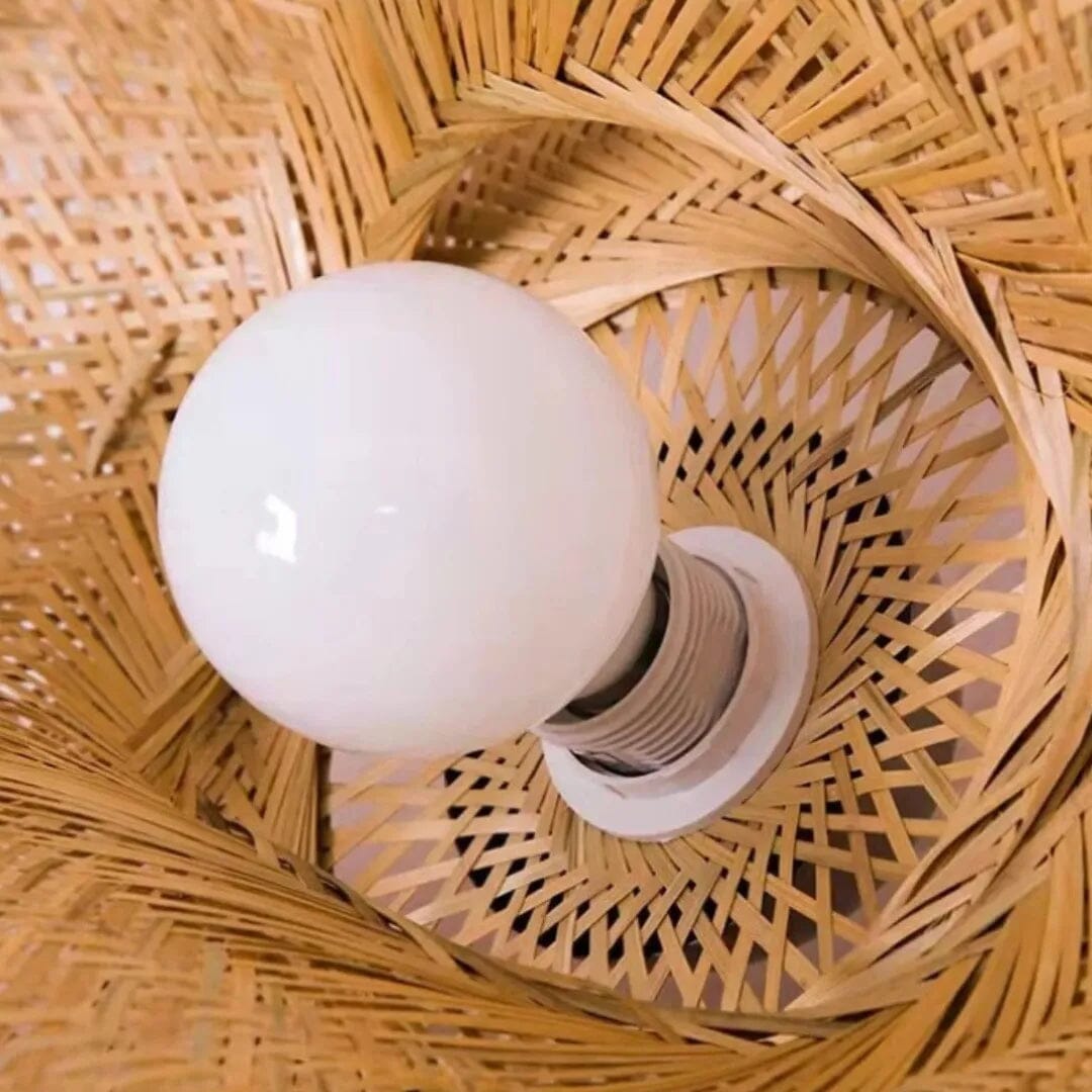 Lustre Pendente de Bambu
