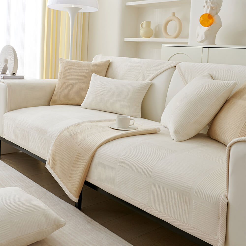 Capa de Sofá Clássica - Proteja e decore o seu sofá