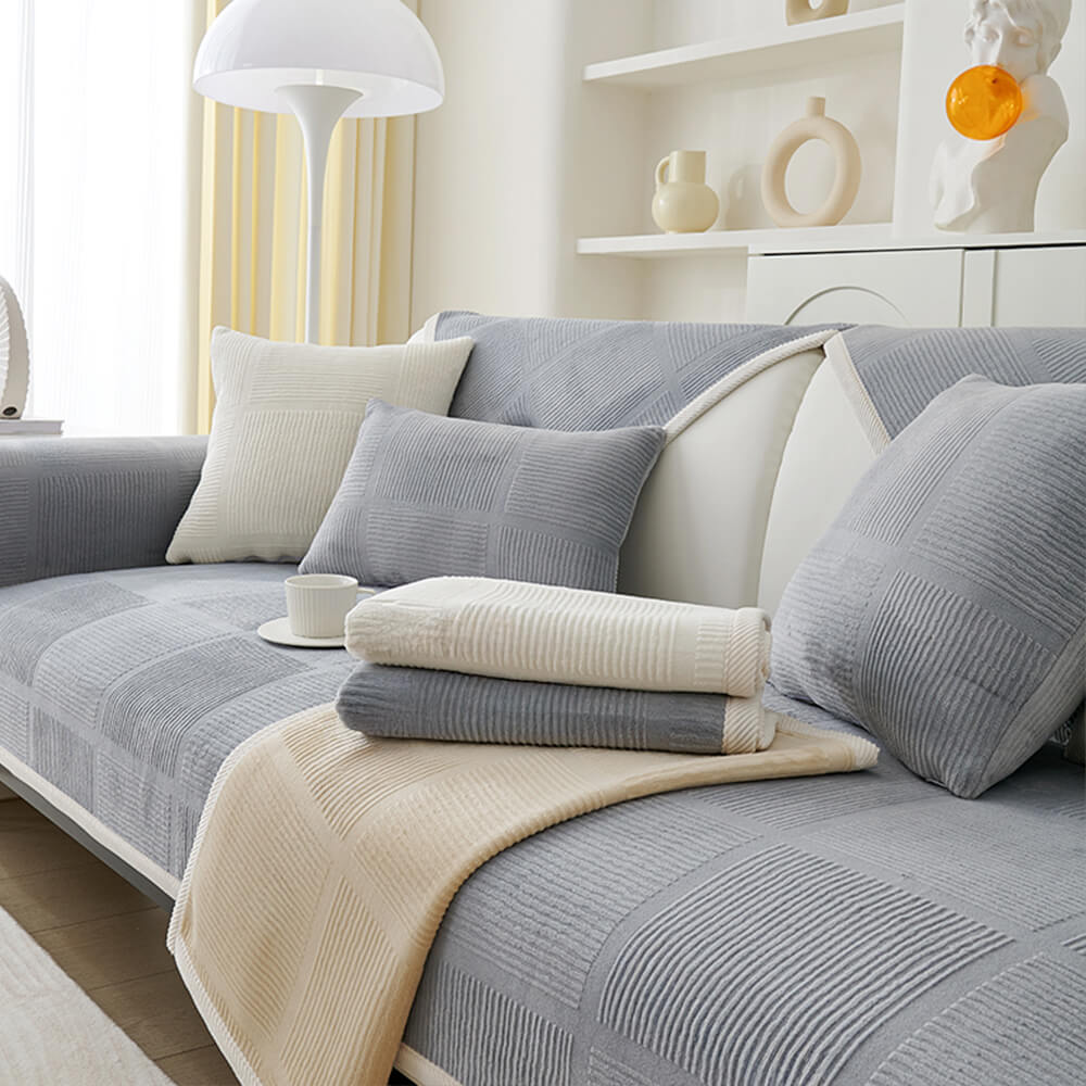 Capa de Sofá Clássica - Proteja e decore o seu sofá