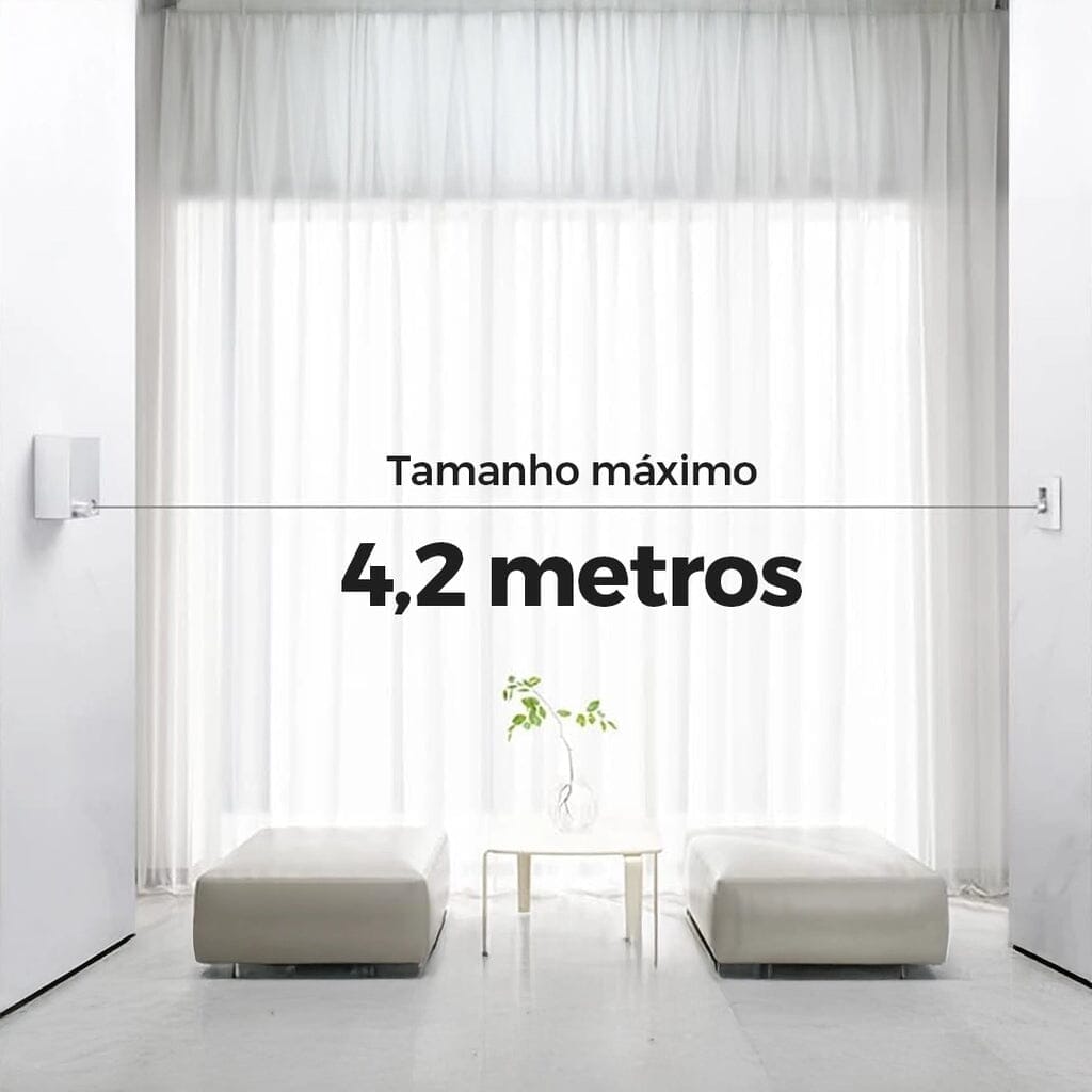 Varal Retrátil de Inox