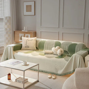 (PAGUE 1, LEVE 2) Capa de Sofá em Chenille com Dupla Face Diana + BRINDE: Tapete de Sala