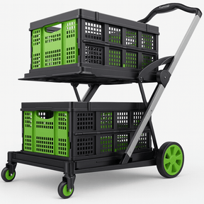 Carrinho de Compras Dobrável e Portátil - FlexCart
