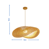 Lustre Pendente de Bambu